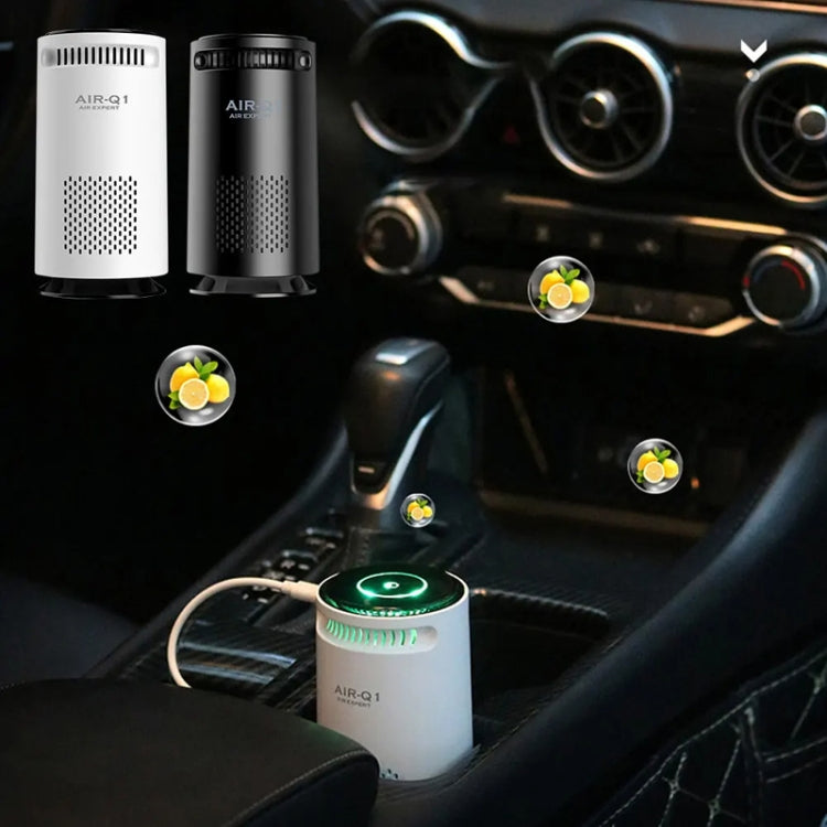 Car Negative Ion Air Purifier Odor Removal Aromatherapy(Black) - Air Freshener by PMC TechLife | Online Shopping South Africa | PMC TechLife | Buy Now Pay Later Mobicred
