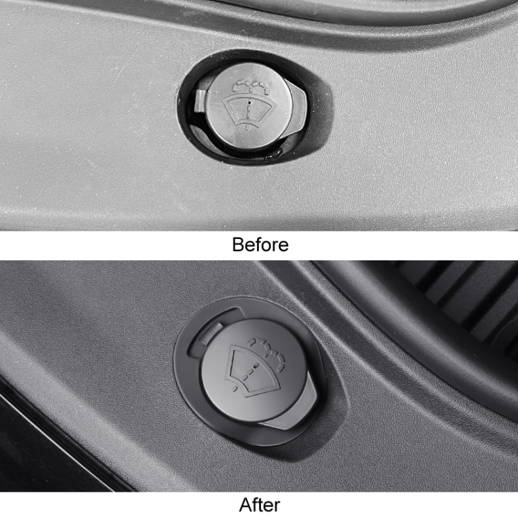 For 2024 Tesla Model 3 Wiper Filler Gap Plug(Black) - Windscreen Wipers by PMC TechLife | Online Shopping South Africa | PMC TechLife | Buy Now Pay Later Mobicred