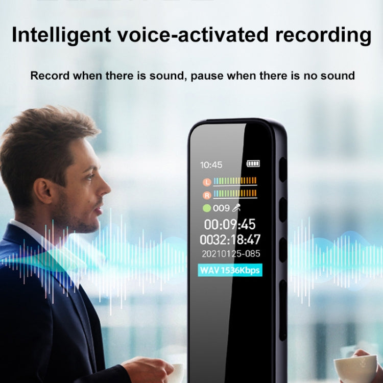 Mrobo RV18 0.96-Inch Color Screen Smart Noise Reduction Recording Pen, Capacity: 8GB(Enhanced) - Recording Pen by Mrobo | Online Shopping South Africa | PMC TechLife | Buy Now Pay Later Mobicred