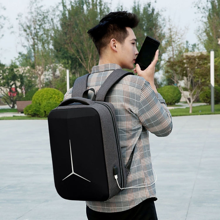 17 inch Multifunctional Waterproof Business Sports Laptop Backpack with USB Port(Pink) - Backpack by PMC Jewellery | Online Shopping South Africa | PMC Jewellery | Buy Now Pay Later Mobicred
