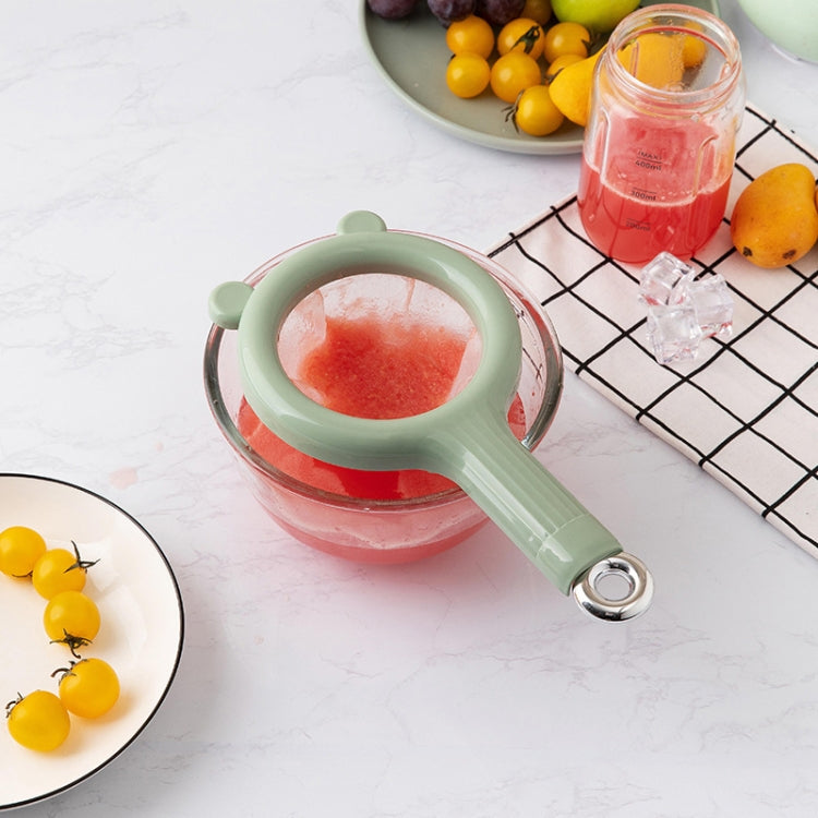 Household Soymilk Strainer Kitchen Juicer Residue Filter(Green) - Filters by PMc TechLife | Online Shopping South Africa | PMc TechLife | Buy Now Pay Later Mobicred