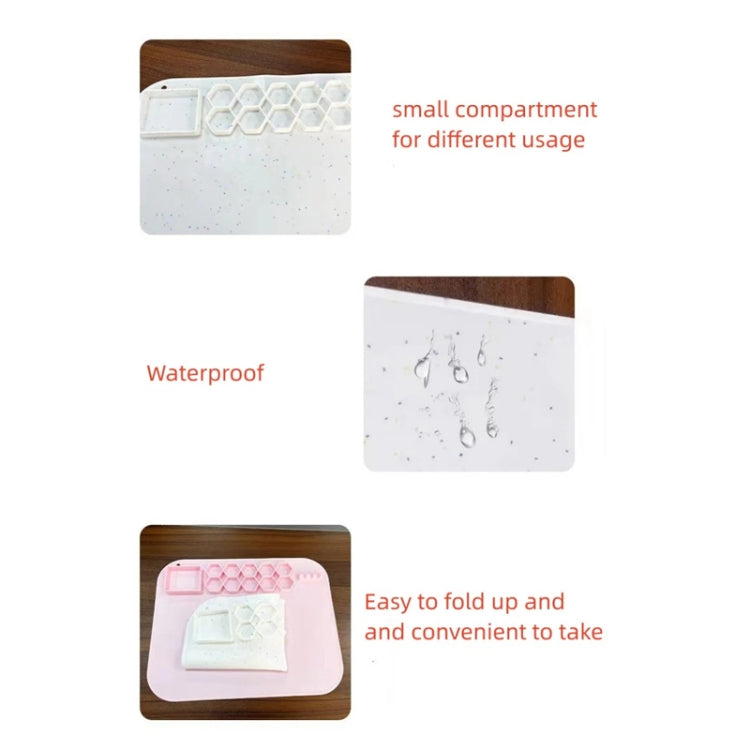 40 x 50cm Square Silicone Painting Pad Art Mat for Drawing Clay(Light Purple) - free shipping - PMc TechLife - Order now!