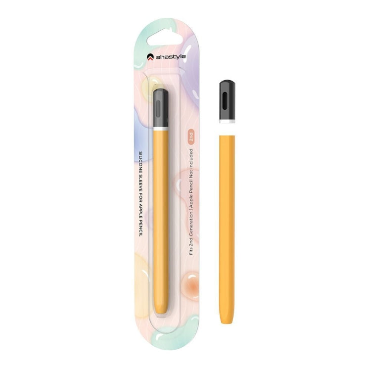 For Apple Pencil 2 AhaStyle JY16-2 Silicone Case Retro Non-slip and Anti-drop Pen Cover(Midnight Blue) - free shipping - PMC Jewellery - Order now!