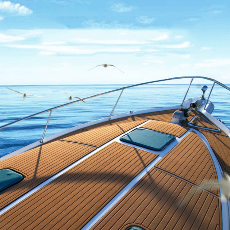 240x90x0.6cm Yacht RV Modification Imitation Teak Floor EVA Anti-slip Mat - Floor Mats by PMC TechLife | Online Shopping South Africa | PMC TechLife | Buy Now Pay Later Mobicred