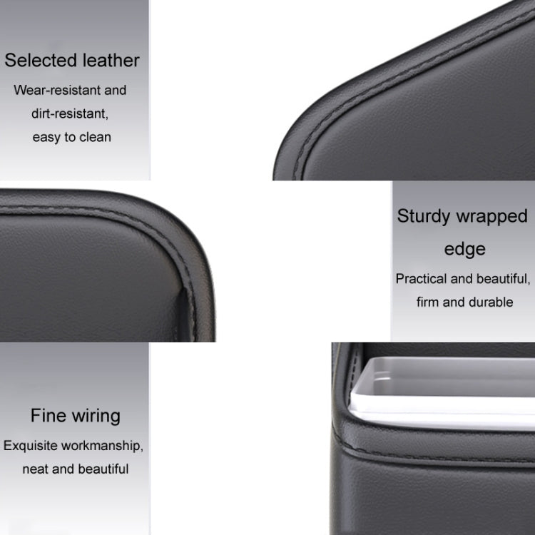 Car Seat Storage Bag With Waterproof Bucket Car Storage Multifunctional Trash Can(Red) - Stowing Tidying by PMC TechLife | Online Shopping South Africa | PMC TechLife | Buy Now Pay Later Mobicred