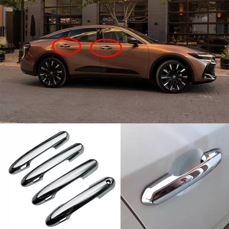 For 2023 Toyota Crown Right-hand Drive Door Handle Protection Cover Decoration(Electroplating Mirror) - Decorative Strip by PMC TechLife | Online Shopping South Africa | PMC TechLife | Buy Now Pay Later Mobicred