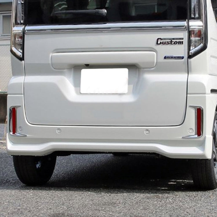 For 2024 Suzuki Spacia Custom Right-Hand Drive Rear Bumper Fog Lamp Trim Strip(Electroplating Mirror) - Decorative Strip by PMC TechLife | Online Shopping South Africa | PMC TechLife | Buy Now Pay Later Mobicred