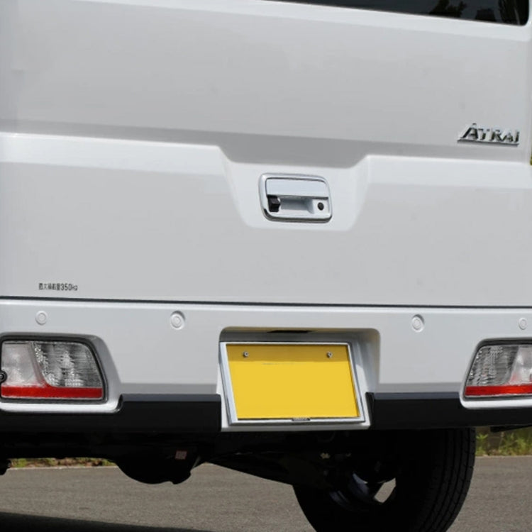 For Daihatsu 2022 Atrai/Hijet Right Hand Drive Trunk Tailgate Handle Conversion(Carbon Fiber) - Decorative Strip by PMC TechLife | Online Shopping South Africa | PMC TechLife | Buy Now Pay Later Mobicred