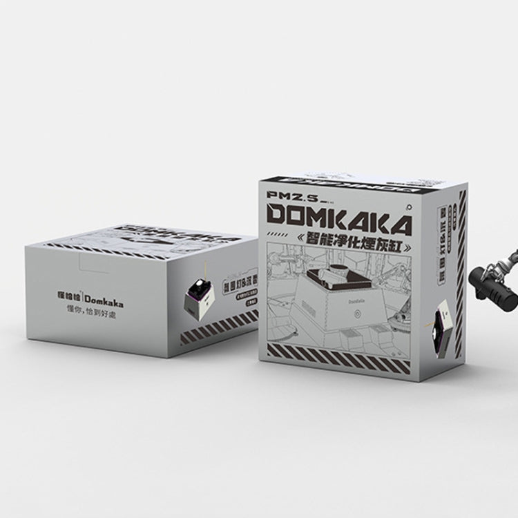 Domkaka TS-20 With Light Model Electronic Ashtray Air Purifier(Black) - free shipping - PMc TechLife - Order now!