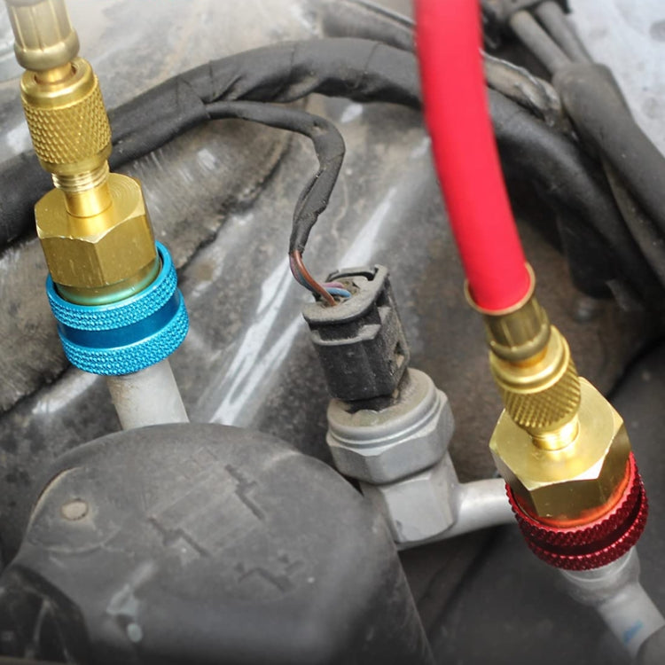 Car Household Air Conditioning And Refrigeration Equipment Fluoridation High And Low Pressure Fittings, Model: High And Low Pressure - free shipping - PMC TechLife - Order now!