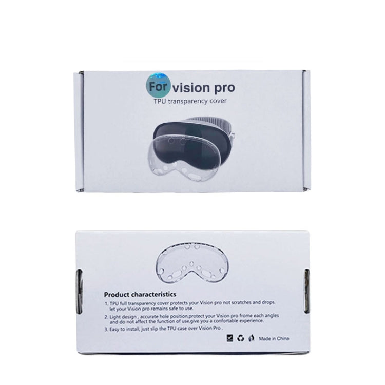 For Apple Vision Pro 4 In 1 Kit Lens Cover Battery Protection Case Accessories, Spec: A Style White Gray - VR Accessories by PMC TechLife | Online Shopping South Africa | PMC TechLife | Buy Now Pay Later Mobicred