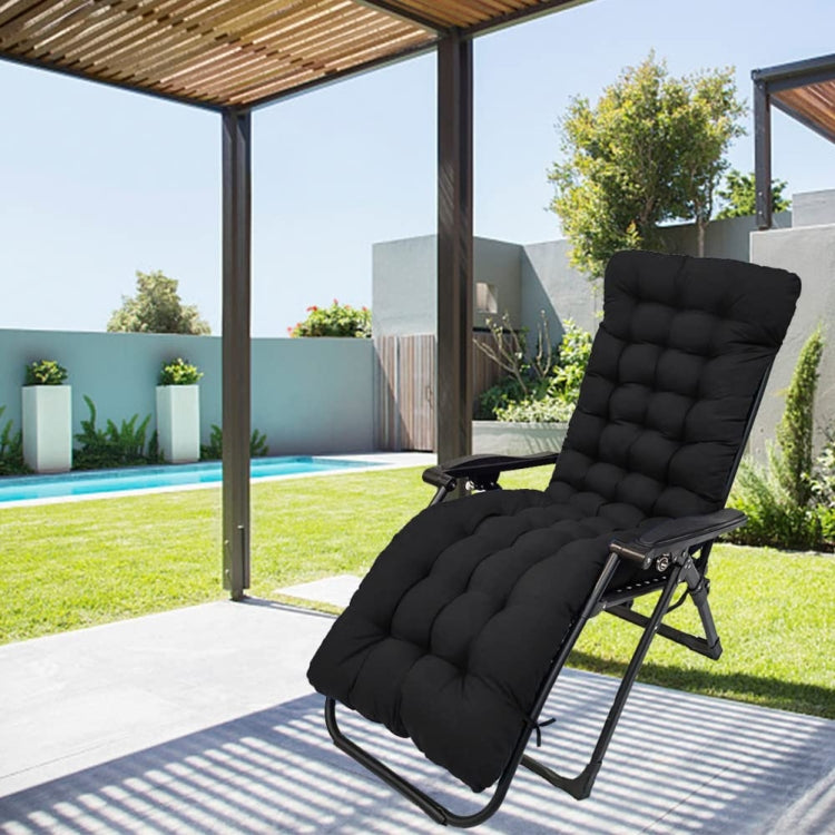 170x53x8cm Thickened Slip-on Home Recliner Cushion Garden Rocking Chair Cushion(Coffee) - free shipping - PMc TechLife - Order now!