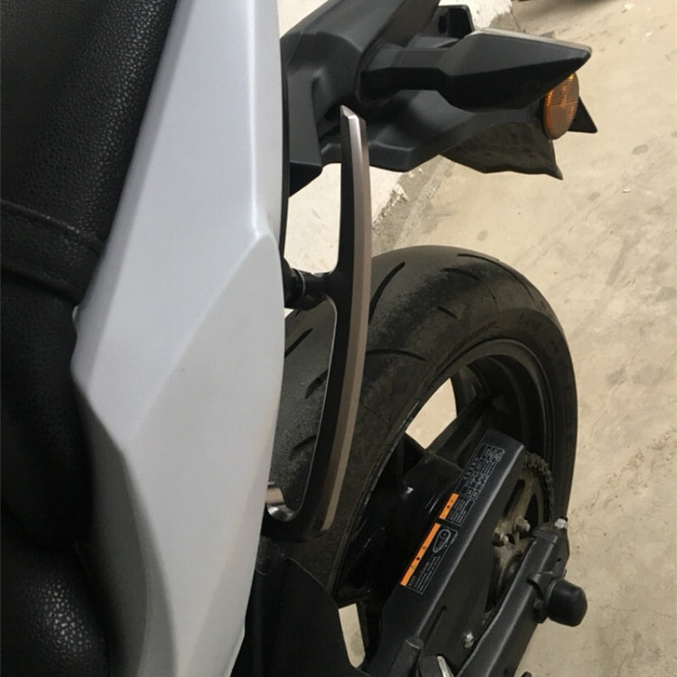 For Kawasaki Z650 2017-2018 Motorcycle Rear Seat Armrest Pull Bow(Black) - Ornamental Parts by PMC TechLife | Online Shopping South Africa | PMC TechLife | Buy Now Pay Later Mobicred