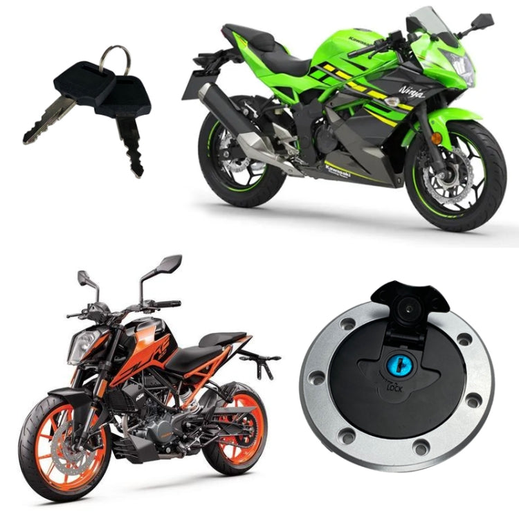 For KTM 200 DUKE/Kawasaki Ninja 125 Motorcycle Fuel Tank Cap - Theft Protection by PMC TechLife | Online Shopping South Africa | PMC TechLife | Buy Now Pay Later Mobicred