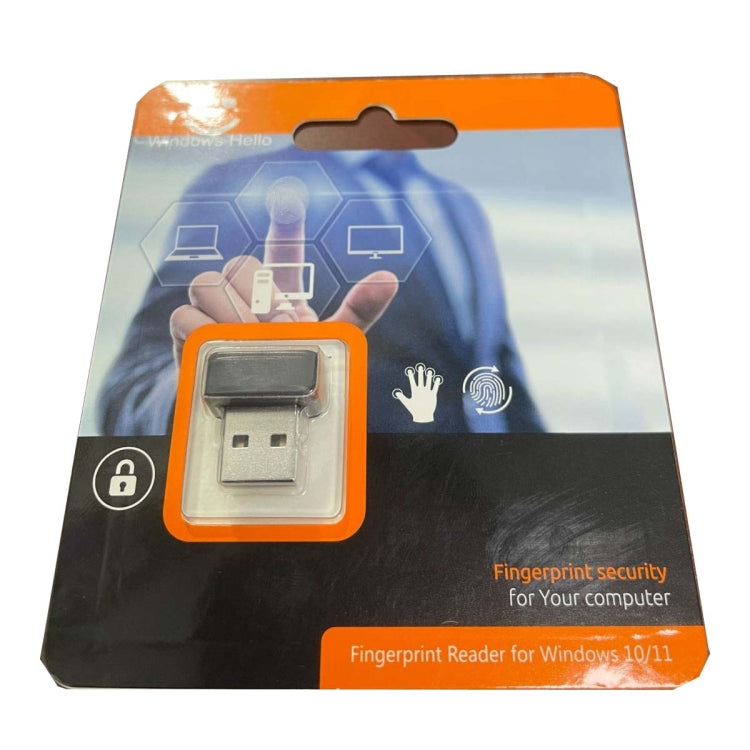 Windows Hello Fingerprint Reader Security Key for Windows 10 / 11(Silver) - Gadget by PMC Jewellery | Online Shopping South Africa | PMC Jewellery | Buy Now Pay Later Mobicred