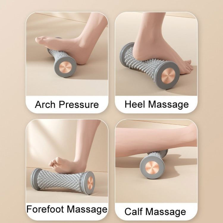Plantar Fascia Wheel Foot Massager Yoga Roller Arch Trainer(Pink) - free shipping - PMC TechLife - Order now!