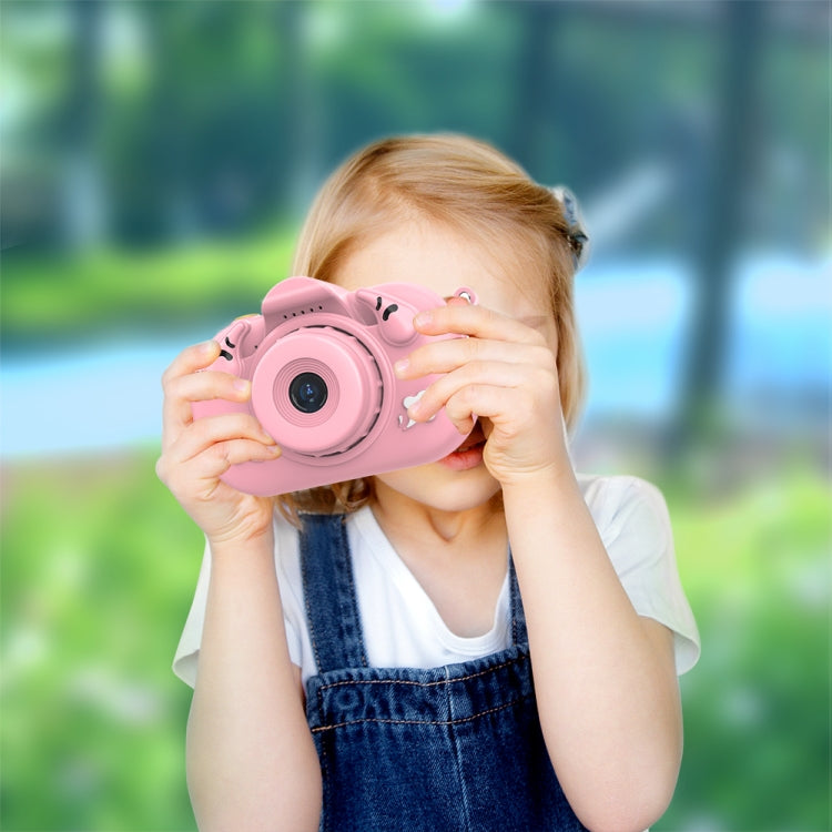 DC501 2.0-Inch 4X Zoom HD Digital Camera Mini Children Photography Camera, Color: Blue+32G - Children Cameras by PMC TechLife | Online Shopping South Africa | PMC TechLife | Buy Now Pay Later Mobicred