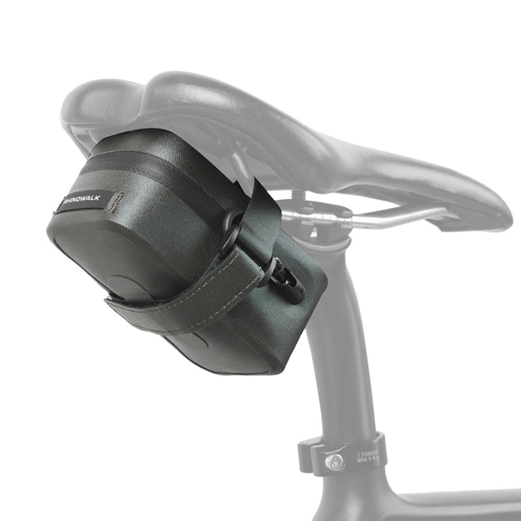 Rhinowalk RK5200 0.39L Bicycle Lightweight Waterproof Tail Bag Outdoor Cycling TPU Saddle Bag(Blue) - Bicycle Bags by Rhinowalk | Online Shopping South Africa | PMC TechLife | Buy Now Pay Later Mobicred