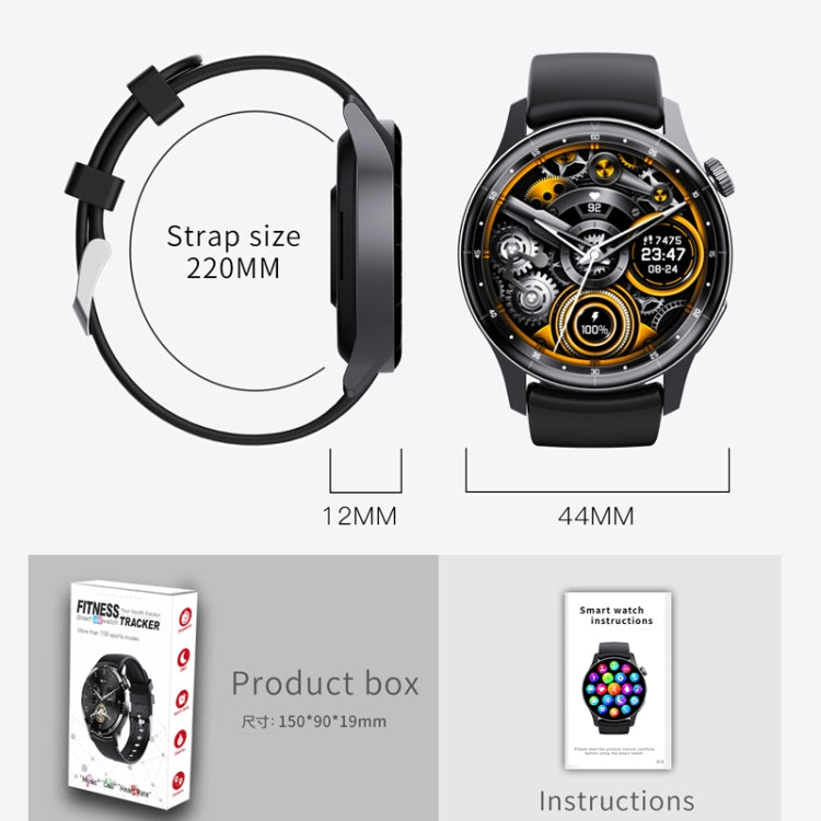 F207 Smart Watch 1.35-Inch Narrow Edge Screen Supports Bluetooth Calls / 24H Health Monitoring / 150+ Sports Modes, Color: Silver Bamboo - Smart Watches by PMC TechLife | Online Shopping South Africa | PMC TechLife | Buy Now Pay Later Mobicred