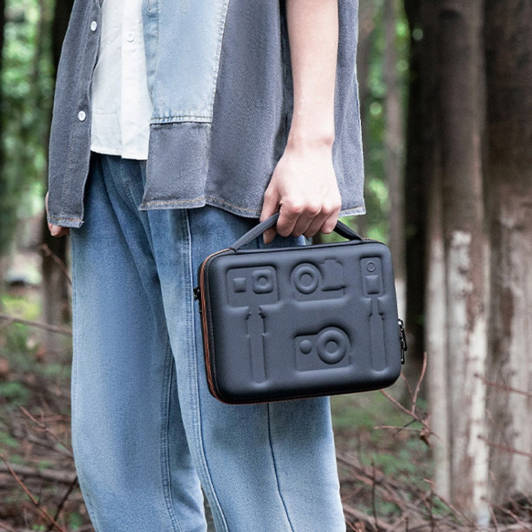 Cwatcun H91 Medium Sports Camera Case Portable Waterproof EVA Digital Camera Storage Bag(Black) - free shipping - PMC TechLife - Order now!