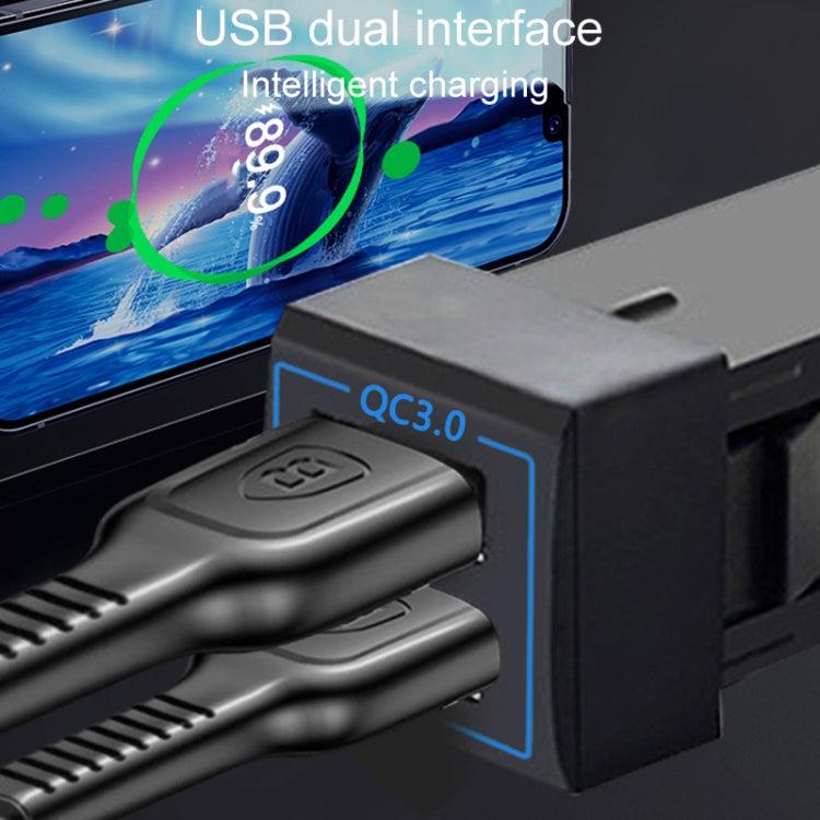 For Toyota Corolla / Levin / Avalon / Prado / Wildlander / Camry Dual-USB Modified Car Charger, Model: Non-Destructive Pickup Cord - free shipping - PMC TechLife - Order now!