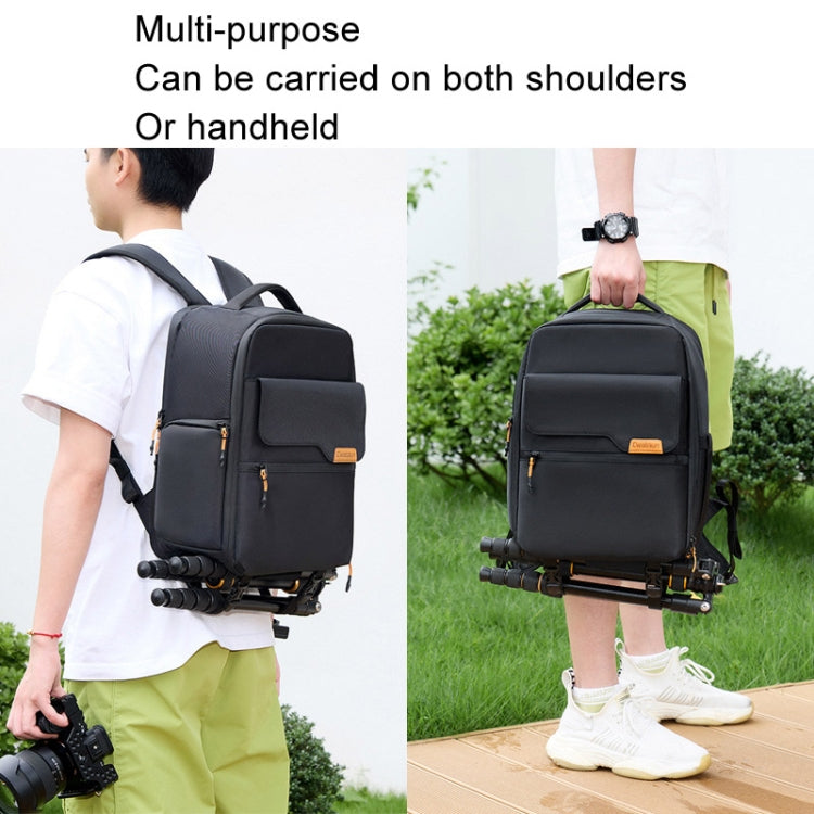 Cwatcun D93 Casual Camera Bag Waterproof Photography Bag(3.0 Small Black) - free shipping - PMC TechLife - Order now!