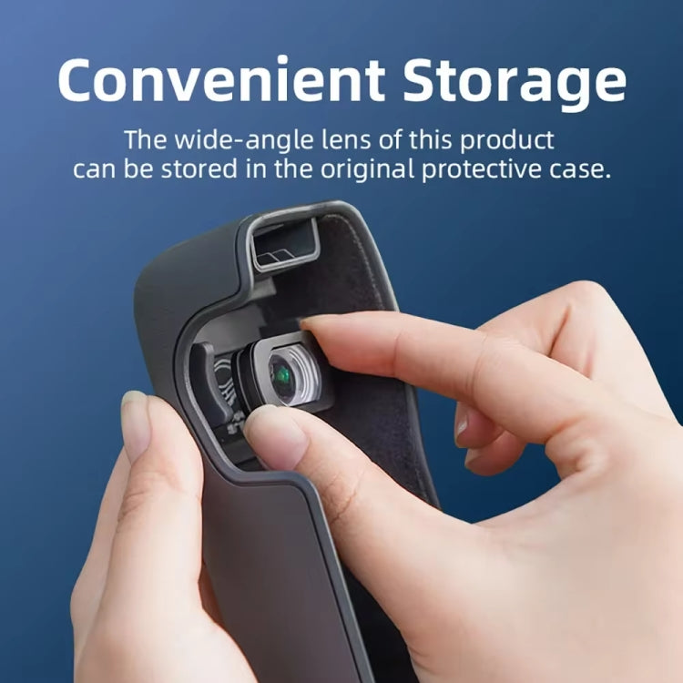 For DJI Osmo Pocket 3 Magnetic Wide-Angle Lens Extend FOV To 112 Degree - Lens Accessories by PMc TechLife | Online Shopping South Africa | PMc TechLife | Buy Now Pay Later Mobicred