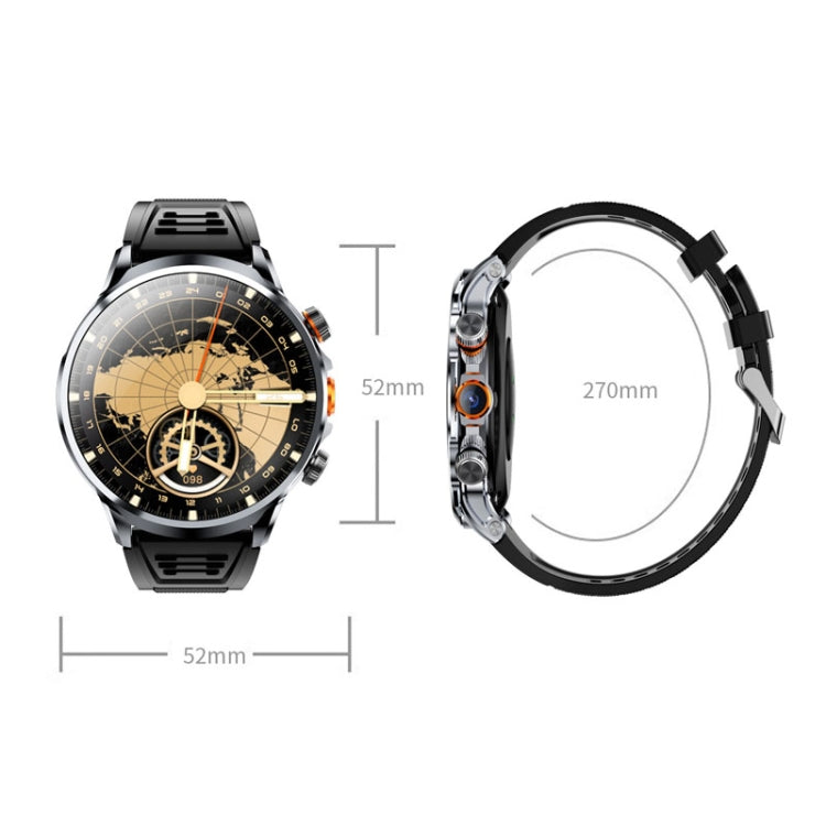 H18 Ultra-Thin Round Ball Screen 1.95 Inch Plug-In Phone Smart Watch 32G(Black) - Smart Watches by PMC TechLife | Online Shopping South Africa | PMC TechLife | Buy Now Pay Later Mobicred