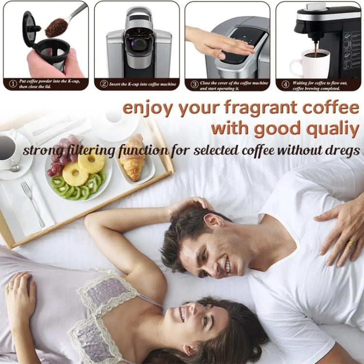 For Keurig Coffee Maker Reusable Mesh Coffee Filter(Purple) - Coffee Tools by PMC TechLife | Online Shopping South Africa | PMC TechLife | Buy Now Pay Later Mobicred