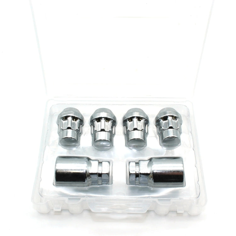 M12x1.5mm(Ball4+2) Car Tire Nut Anti-theft Lock - Nuts & Bolts by PMC Jewellery | Online Shopping South Africa | PMC Jewellery | Buy Now Pay Later Mobicred