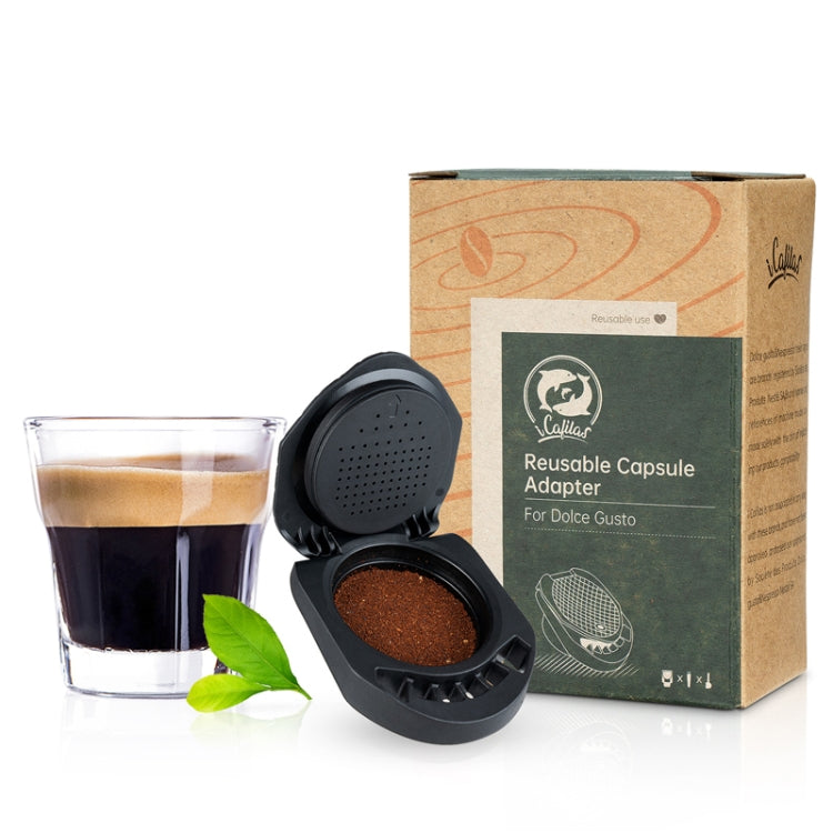 Compatible With Dolce Gusto ICafilas Reusable Coffee Capsule Converter Tray(Black) - Coffee Machine Parts by PMC TechLife | Online Shopping South Africa | PMC TechLife | Buy Now Pay Later Mobicred