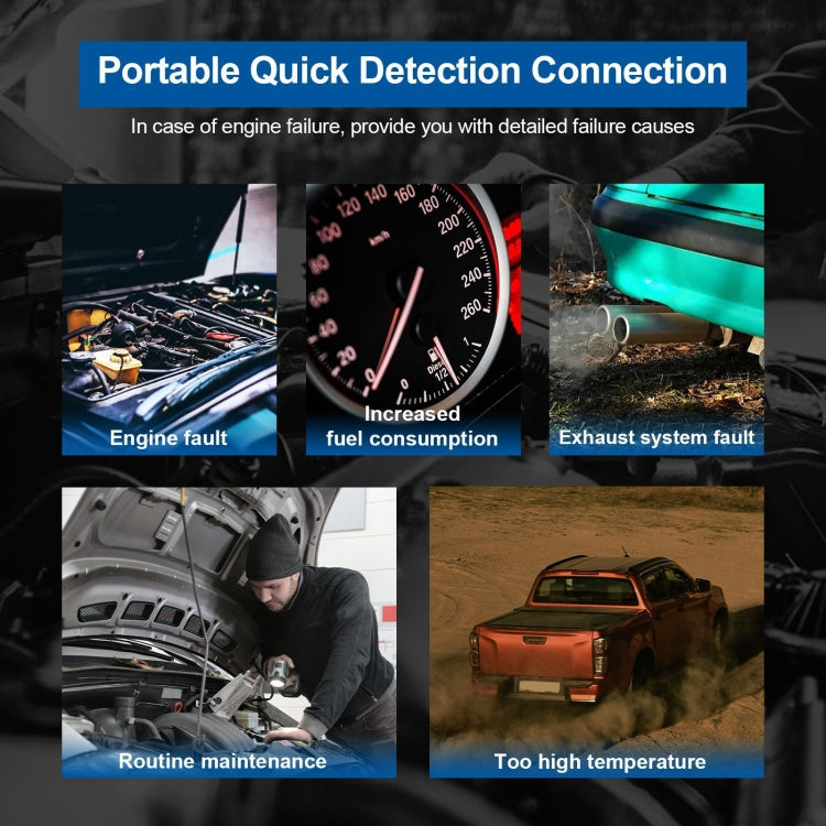 HUMZOR OBD2 Bluetooth 5.2 Car Fault Diagnostic Instrument - free shipping - PMC Jewellery - Order now!