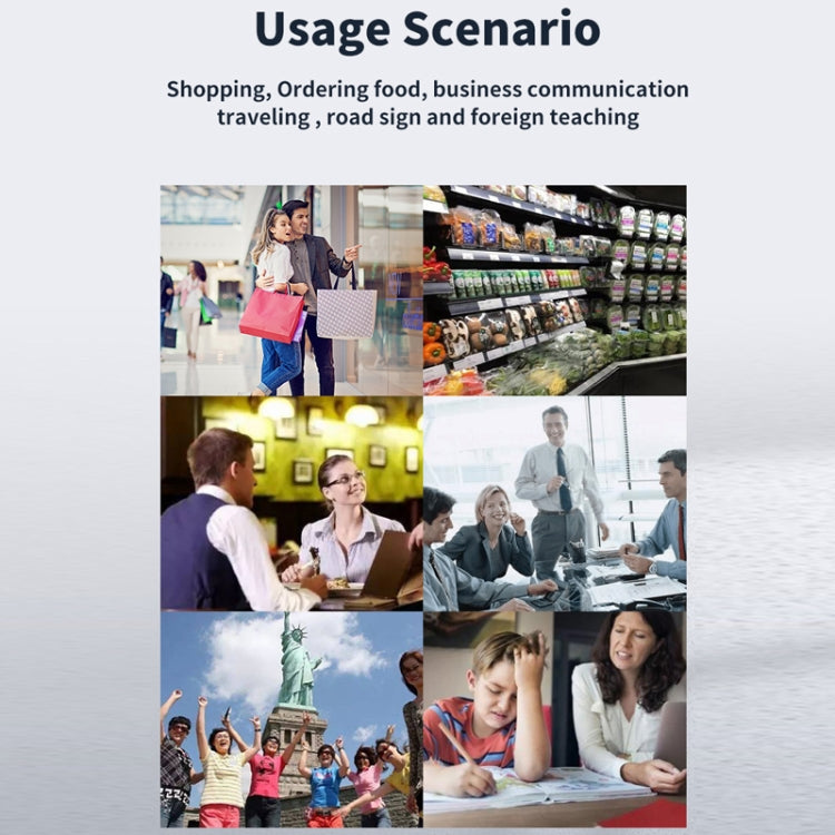 International Version Multi-language Scanning Offline Intelligent Simultaneous Translation Pen(Blue) - by PMC Jewellery | Online Shopping South Africa | PMC Jewellery | Buy Now Pay Later Mobicred