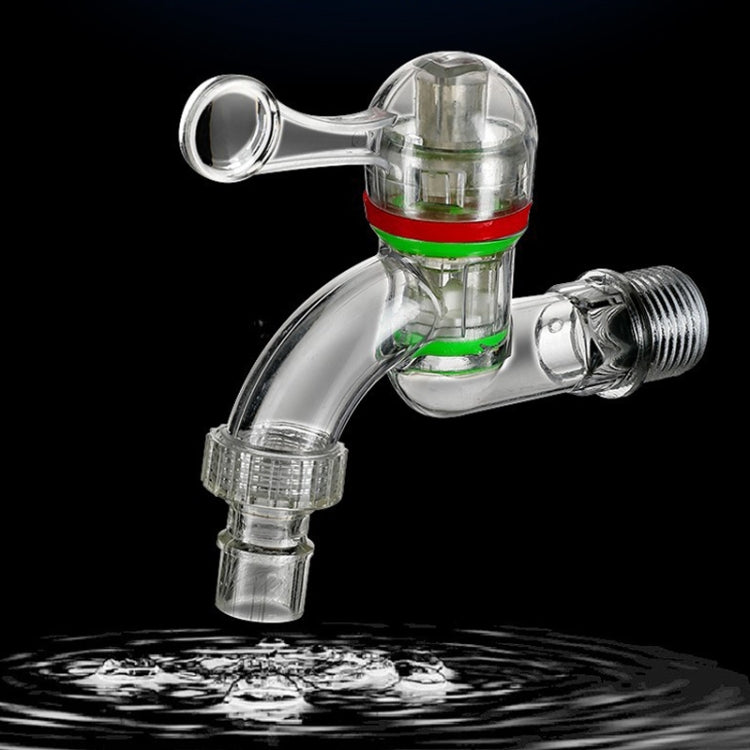 2pcs 6-points 25mm Plastic Transparent Faucet Household Anti-freezing Water Catch Hose - Faucets & Accessories by PMC TechLife | Online Shopping South Africa | PMC TechLife | Buy Now Pay Later Mobicred