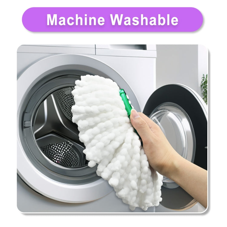 For Libman Tornado Spin Mop Microfiber Mop Pad Replacement Parts(White) - Handheld Cleaner & Mops by PMC TechLife | Online Shopping South Africa | PMC TechLife | Buy Now Pay Later Mobicred