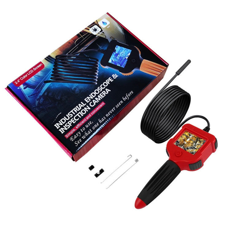 2.4 inch Screen Fuel Tank Inspection Night Vision 8mm Endoscope, Length: 3m Hard Wire - by PMC Jewellery | Online Shopping South Africa | PMC Jewellery | Buy Now Pay Later Mobicred