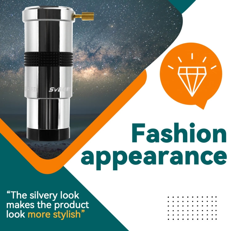 SVBONY SV137 1.25 inch 3X Magnifier Non-M42 Screw Version Without T-Port - Accessories by SVBONY | Online Shopping South Africa | PMC TechLife | Buy Now Pay Later Mobicred