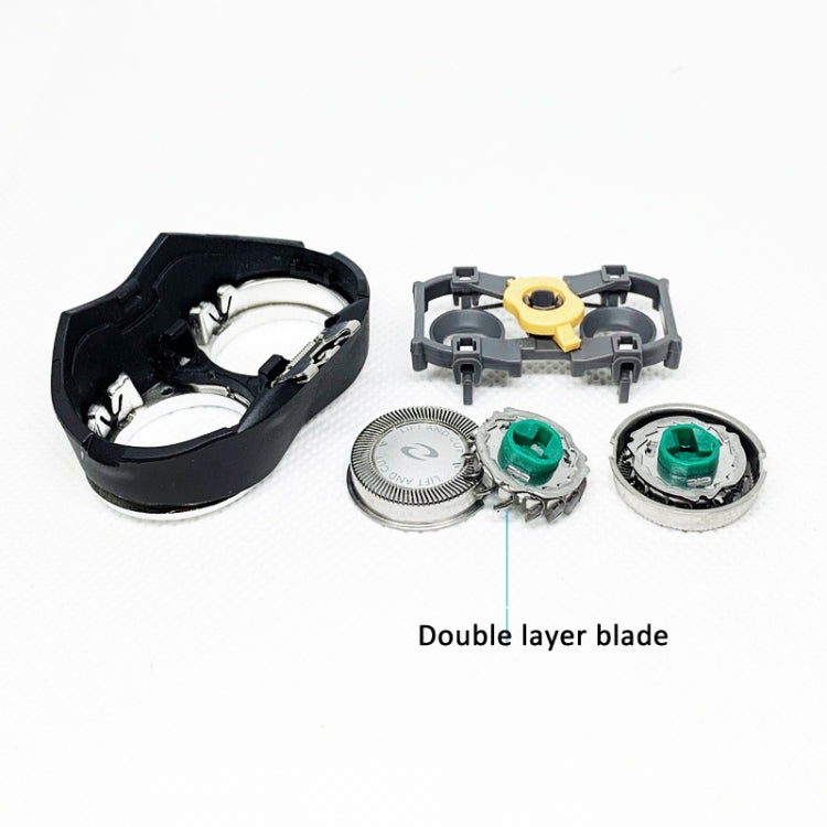 HQ64 Shaver Replacement Head for Philips HQ6070 / HQ6071 / HQ6073 / HQ6095 / HQ6090(Gray) - Accessories by PMC TechLife | Online Shopping South Africa | PMC TechLife | Buy Now Pay Later Mobicred