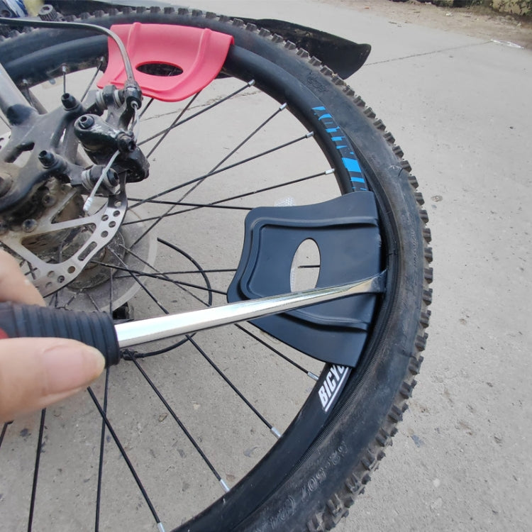 Motorcycle Tire Removal Installation Rim Protector+Pry Bar(Black) - Maintenance tools by PMc TechLife | Online Shopping South Africa | PMc TechLife | Buy Now Pay Later Mobicred