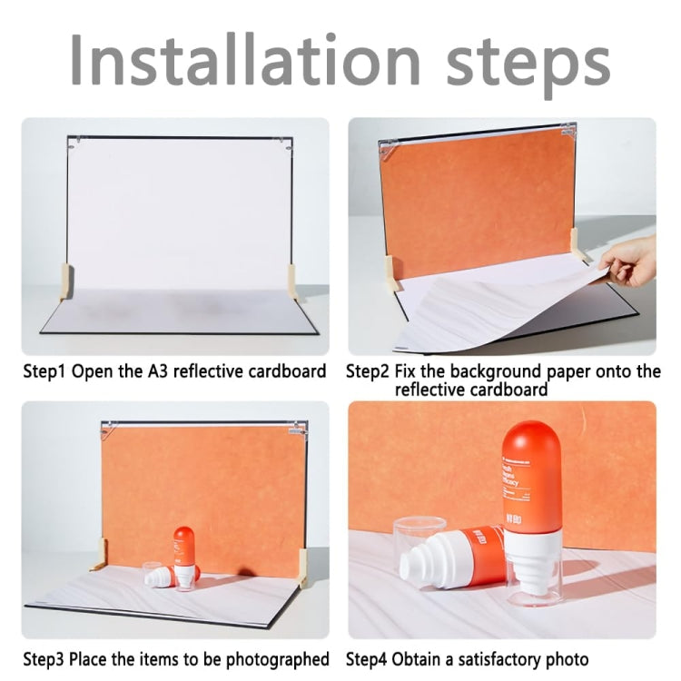 30x40cm 2+7 Thick Background Boards Photography Props Background Set, Style: One - Wood Floor by PMC TechLife | Online Shopping South Africa | PMC TechLife | Buy Now Pay Later Mobicred