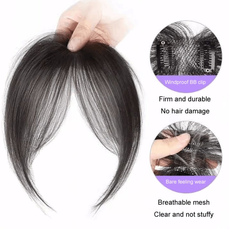Ladies Hair Volume Enlargement Fluffy Simulation Bangs Wig Piece(Light Brown) - free shipping - PMC TechLife - Order now!