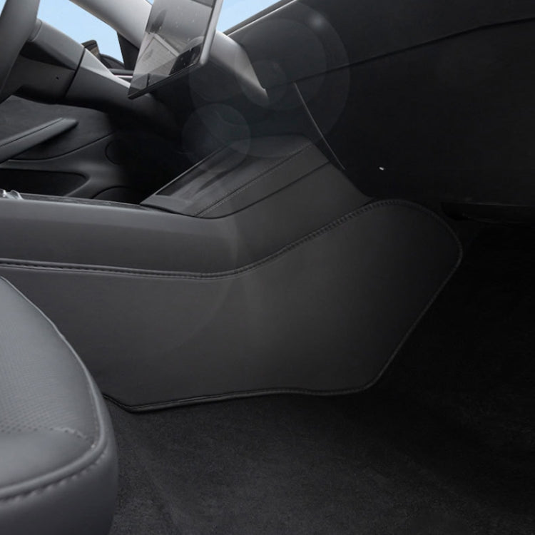For Tesla Center Console Side Anti-kick Protective Pad, Style: MY Universal Driver Passenger Outer Side TPE - Seat Accessories by PMC Jewellery | Online Shopping South Africa | PMC Jewellery | Buy Now Pay Later Mobicred