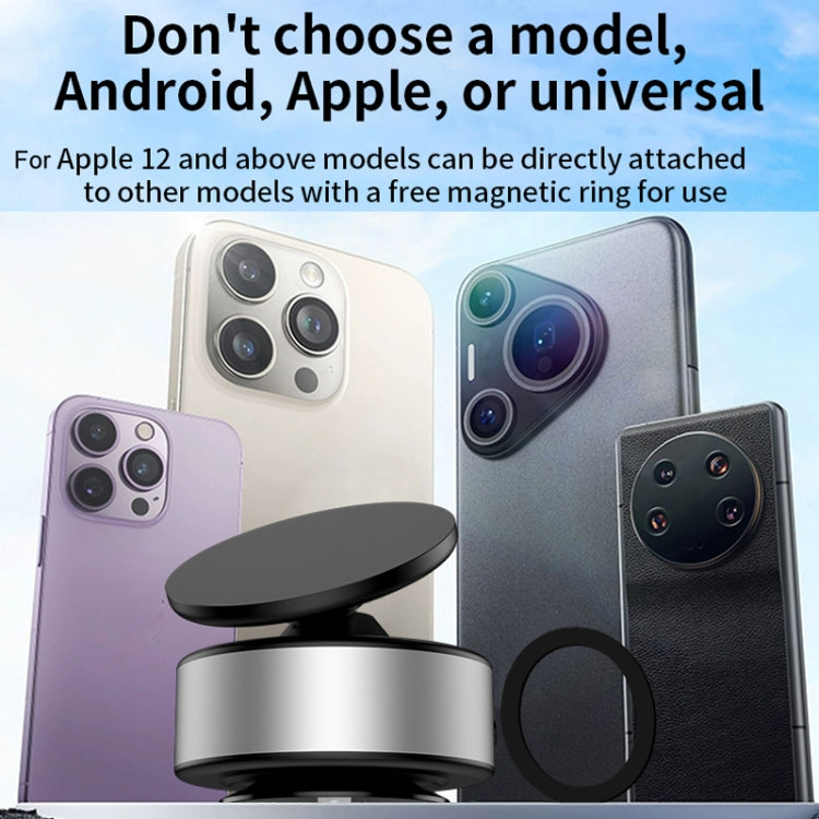 AIMITE X11 Car Vacuum Adsorption Cell Phone Magnetic Holder Universal Adjustable Navigation Support Bracket(Black Ordinary Model) - free shipping - PMC Jewellery - Order now!