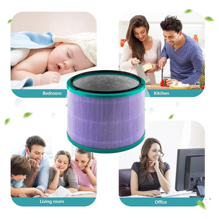 For Dyson TP04/05/07 HP04/05/07 DP04/05/07 4pcs/Set Fan Air Purifier Antibacterial Filter Replacement Part - For Dyson Accessories by PMC TechLife | Online Shopping South Africa | PMC TechLife | Buy Now Pay Later Mobicred