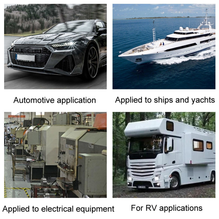80V DC Overload Hydraulic Reset Circuit Breaker, Rated Current: 25A - Fuse by PMC Jewellery | Online Shopping South Africa | PMC Jewellery | Buy Now Pay Later Mobicred