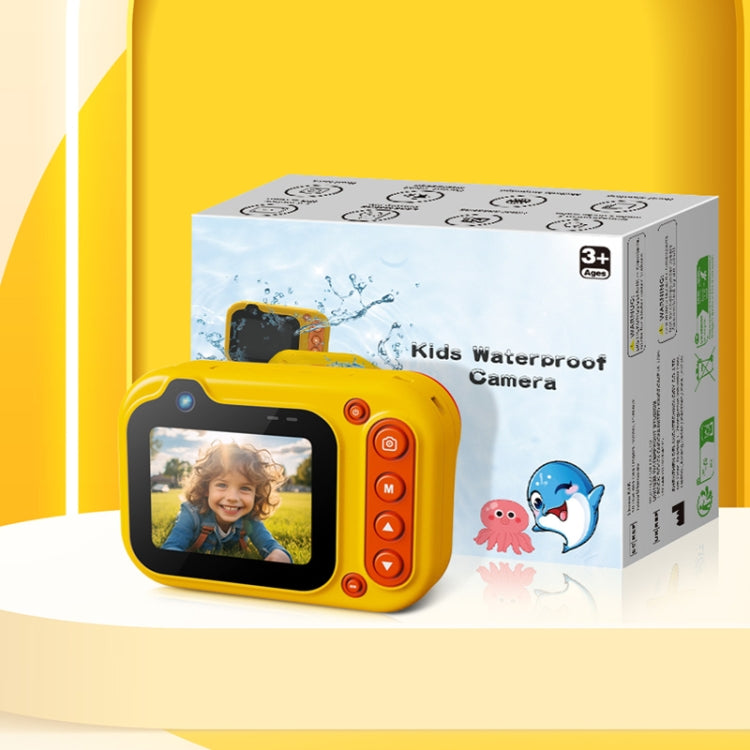 D60 3m Waterproof 2K HD 10X 2.4-inch Outdoor Photo Video Recording Children Mini Camera(Pink) - Children Cameras by PMC TechLife | Online Shopping South Africa | PMC TechLife | Buy Now Pay Later Mobicred