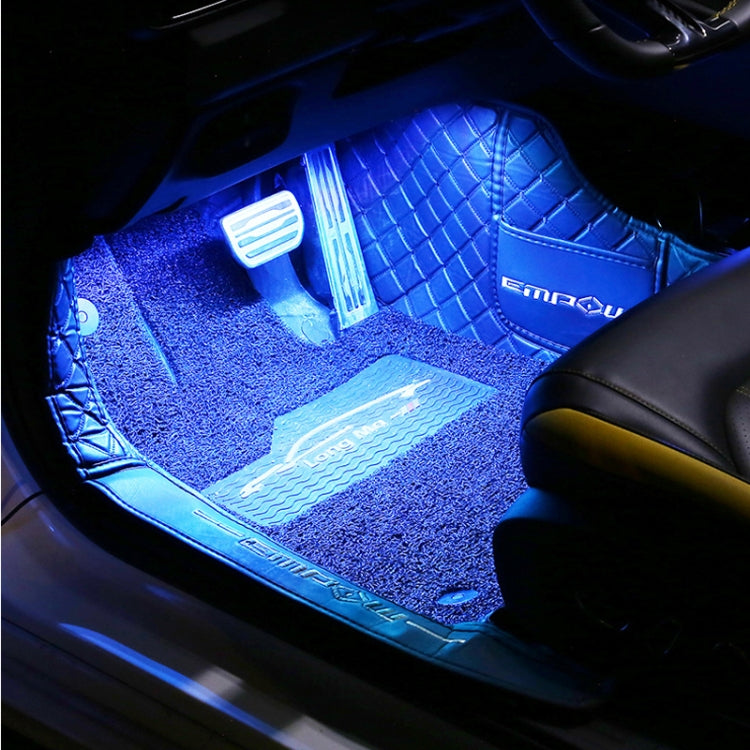 Eight-Color LED Voice Control Car Music Rhythm Atmosphere Light, Specification: 5V USB APP - Atmosphere lights by PMC TechLife | Online Shopping South Africa | PMC TechLife | Buy Now Pay Later Mobicred