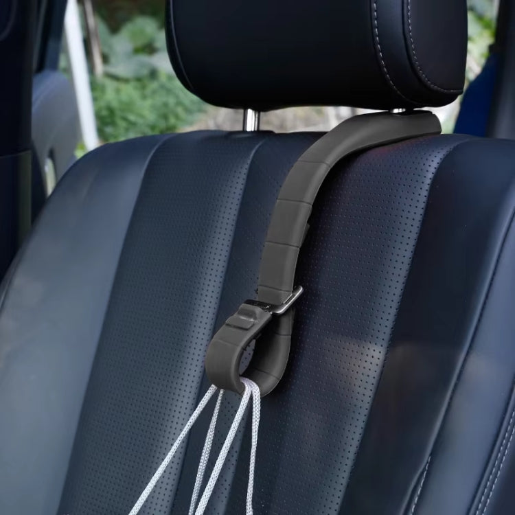 Adjustable Silicone Car Seat Back Storage Hook(Brown) - Auto Fastener & Clips by PMC TechLife | Online Shopping South Africa | PMC TechLife | Buy Now Pay Later Mobicred