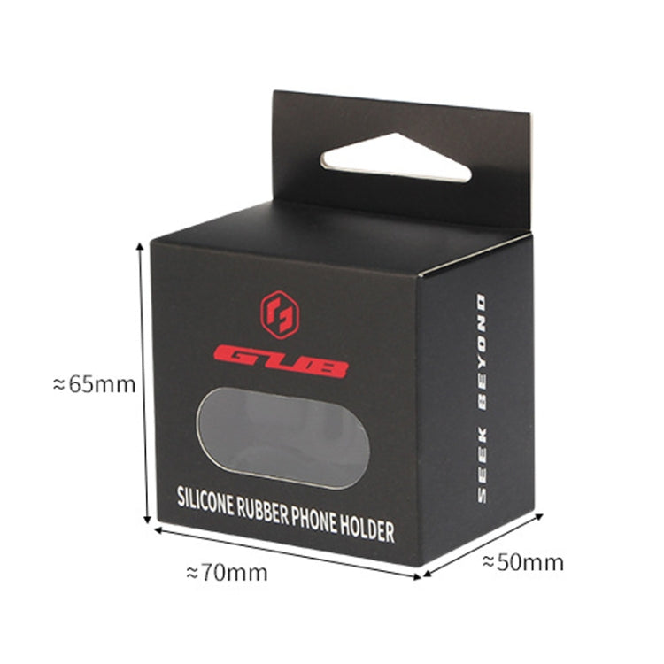 GUB P9 Bicycle Dragonfly Shape Silicone Phone Holder(Orange) - Holders by GUB | Online Shopping South Africa | PMC TechLife | Buy Now Pay Later Mobicred