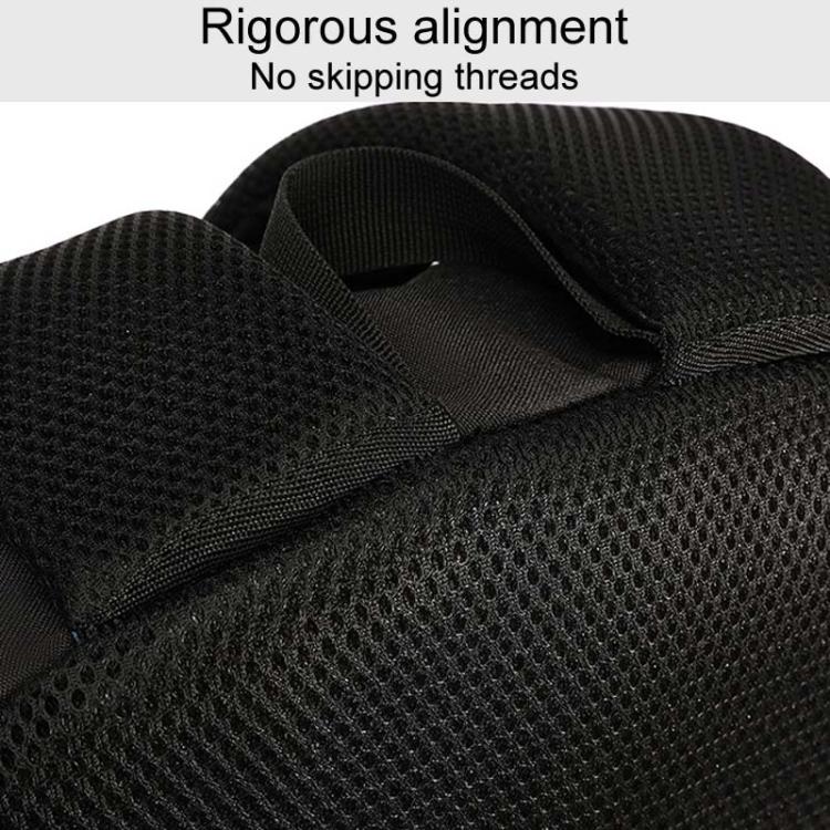 SKV B20537 Lightweight Traveling Double Shoulder Bag Large Capacity Laptop Backpack(Light Gray) - Backpack by SKV | Online Shopping South Africa | PMC TechLife | Buy Now Pay Later Mobicred